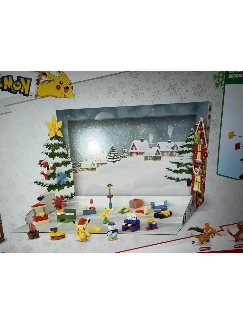 MEGA Construx Pokémon Building Toys Set Holiday Advent Calendar 202 Piece NEW